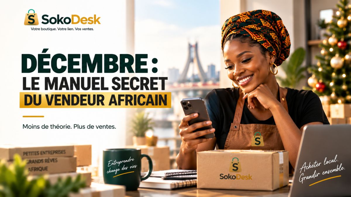 DÉCEMBRE : LE MANUEL SECRET DU VENDEUR AFRICAIN
