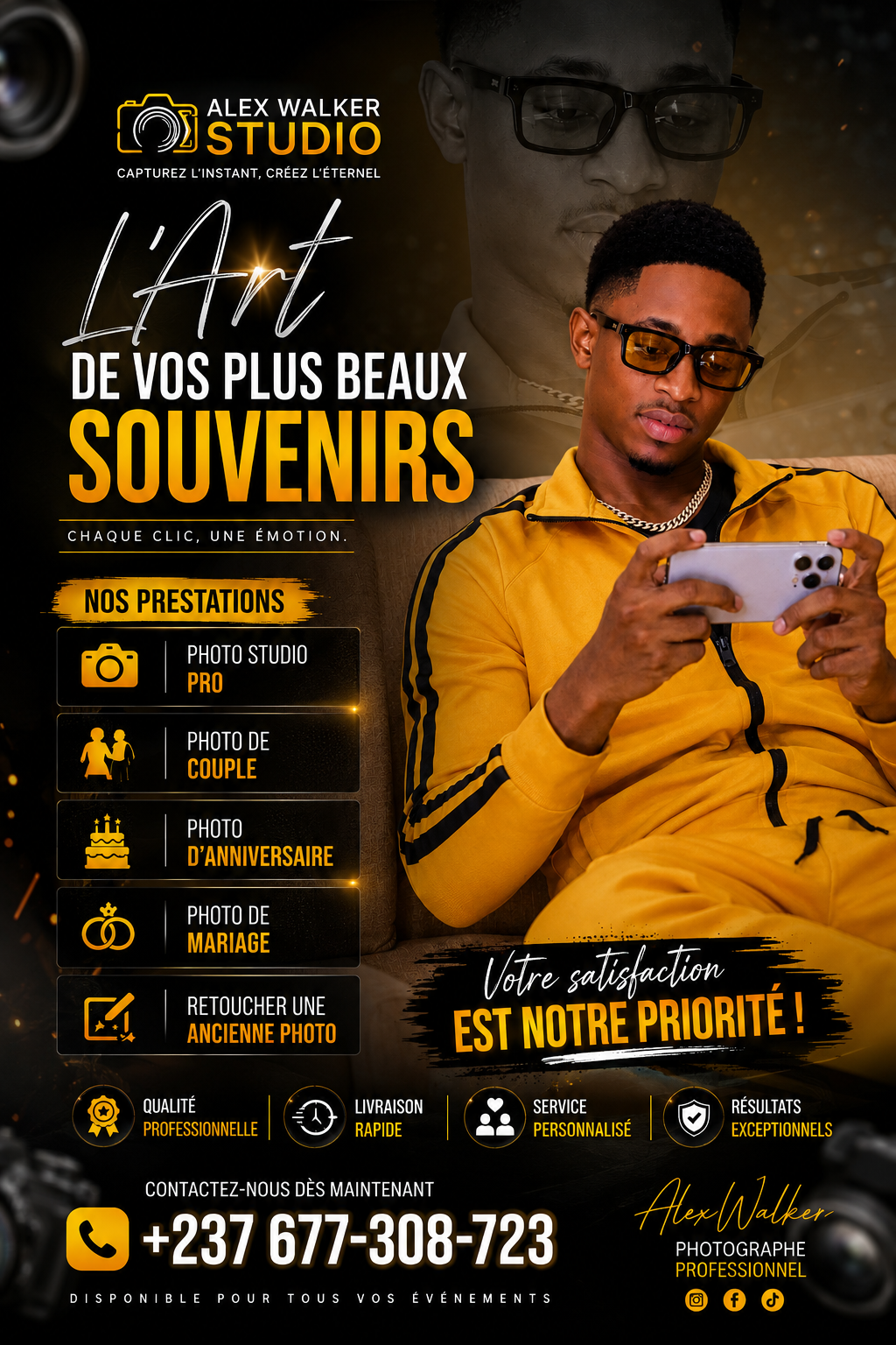 Retouches des photos