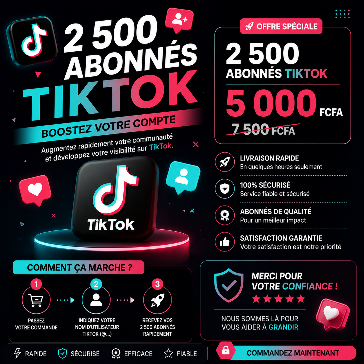 Monétisation et 10k d’abonnés
