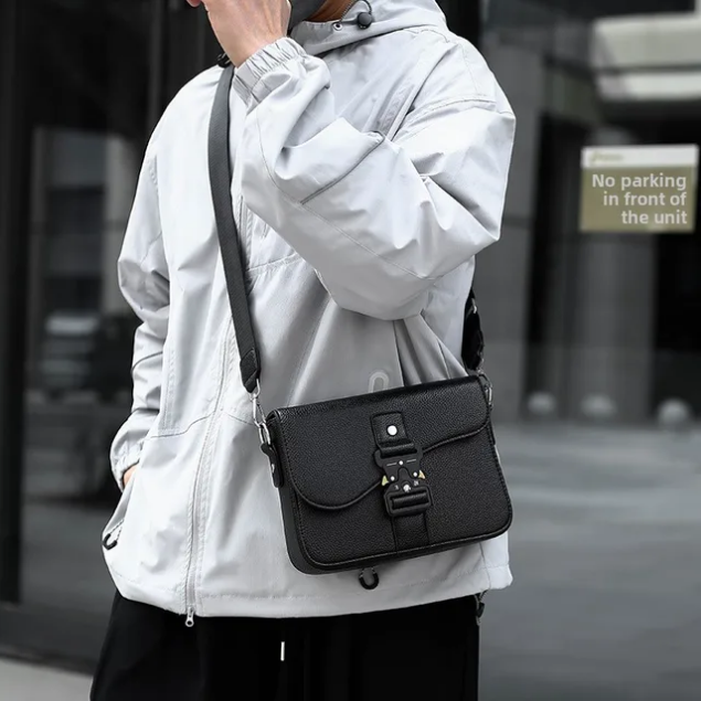 Sacoche Homme Noire Élégante