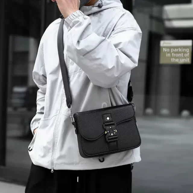 Sacoche Homme Noire Élégante