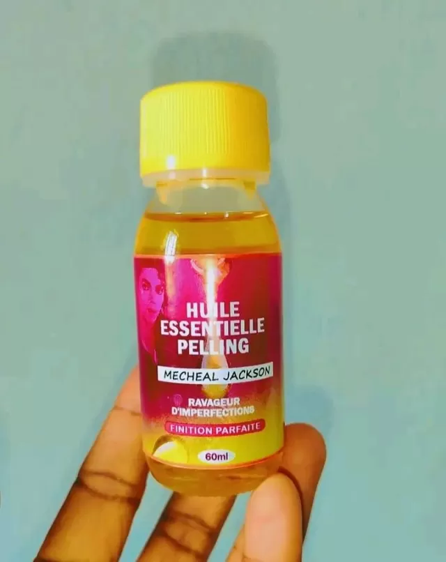 Huile essentielle peeling Mickaël Jackson