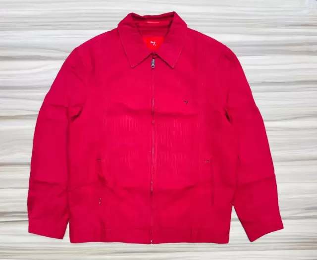 La Veste Garance par Mizuno – Blouson Zippé Rouge Intense, Édition Élégance