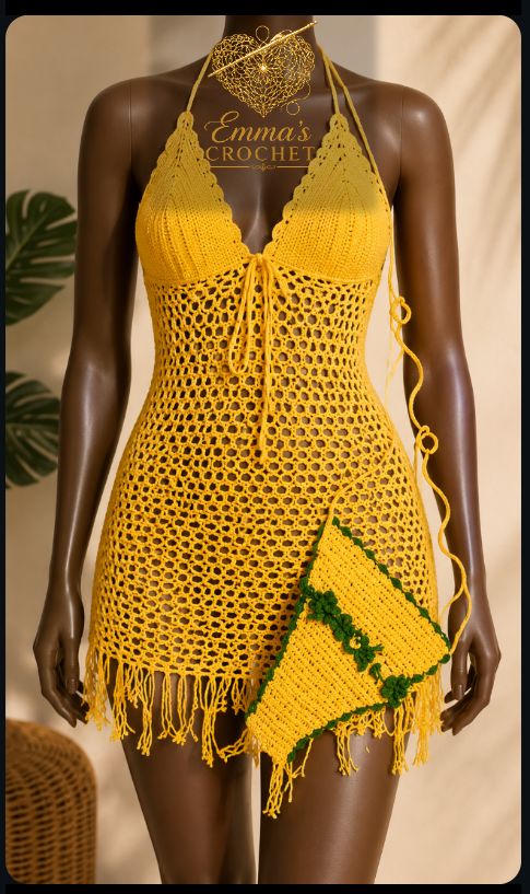 Ensemble robette en maille + culotte