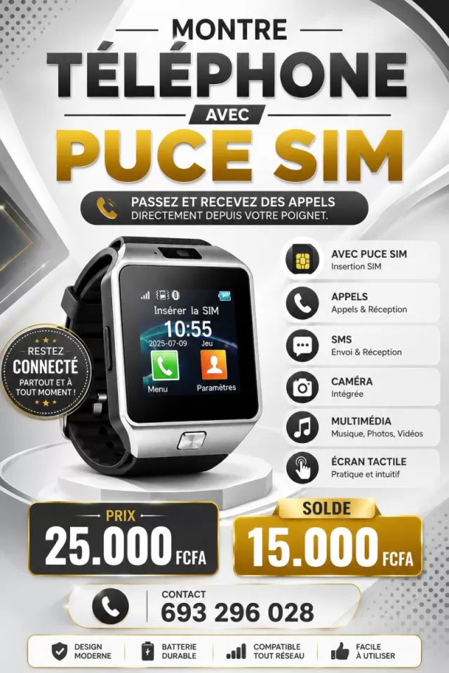 Montre téléphone
