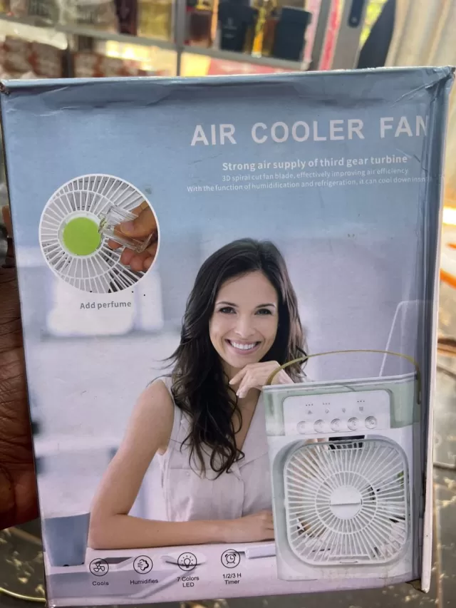MINI CLIMATISEUR - AIR COOLER FAN 4-en-1