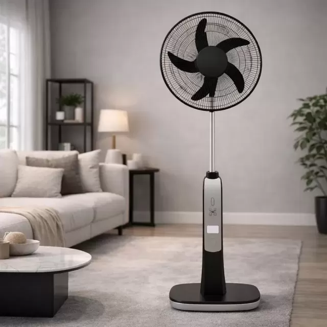Ventilateur Rechargeable Solaire Intelligent – Autonomie 7H