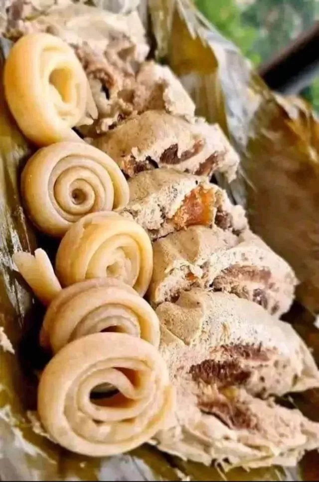 Met de pistache avec miondo