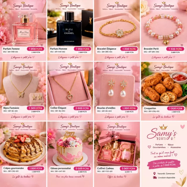 Parfum Femme Parfum Homme Bracelet Élégance Bracelet Perlé Bijou Fantaisie Collier Élégant Boucles d’oreilles Croquettes Crêpes gourmandes Gâteau personnalisé Coffret Cadeau