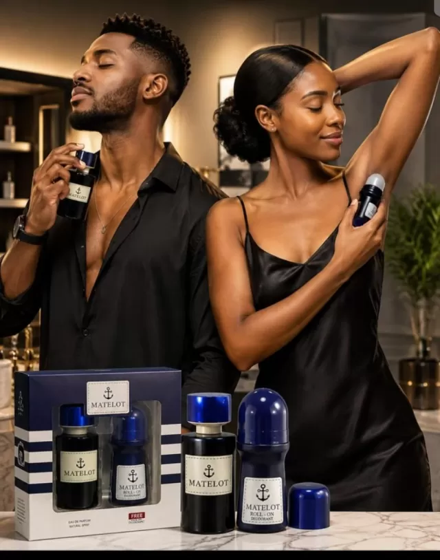 J vend les parfums et vêtements à Douala