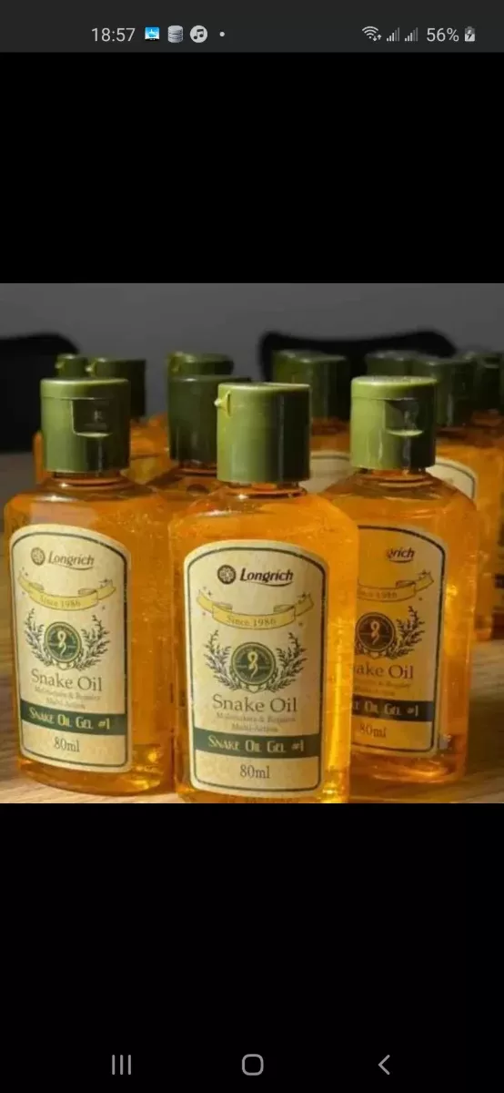 huile de serpent longrich