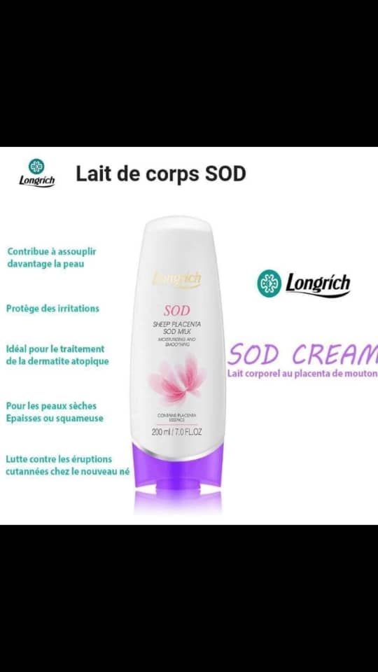 Lait de Corps SOD longrich