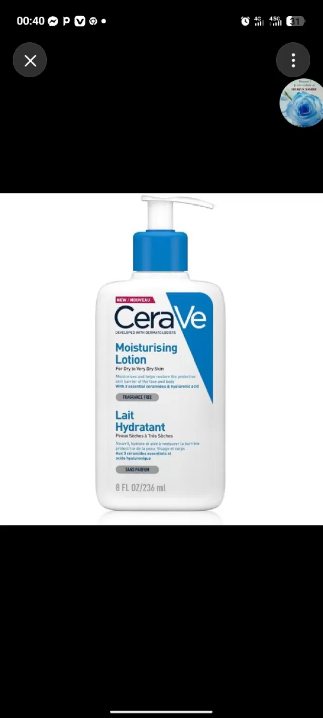 Lait hydratant visage & corps