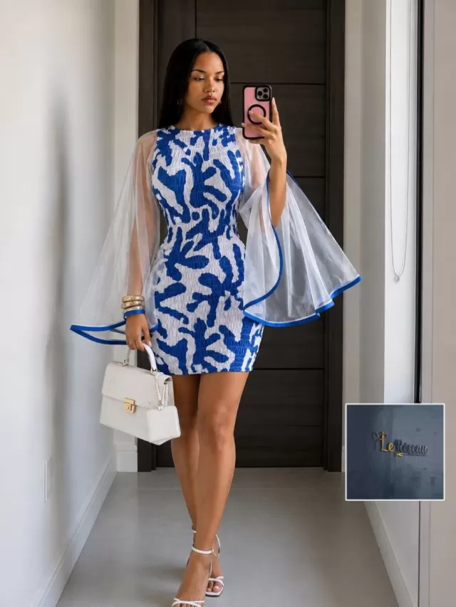 Robe chic tissu🤍