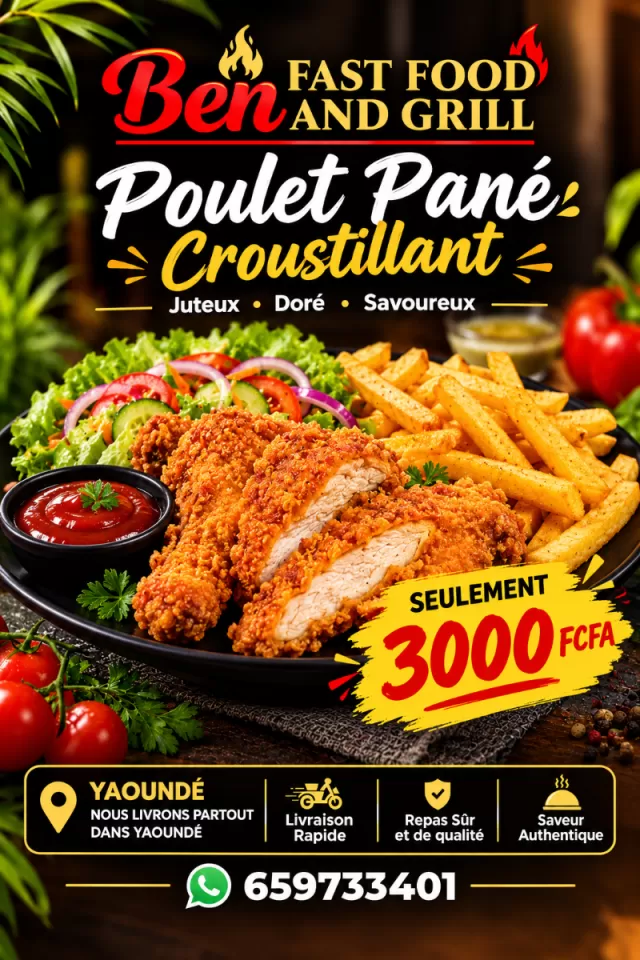 Poulet pané
