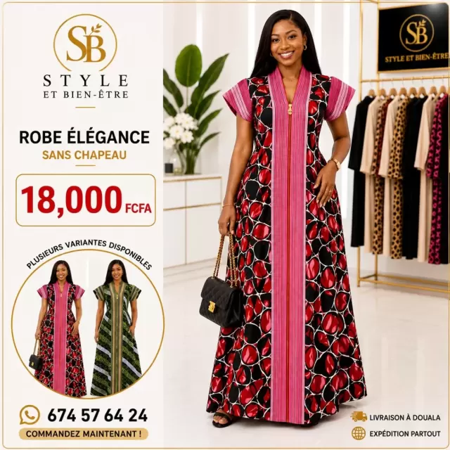 Robe  Afructude   taille M à 3XL