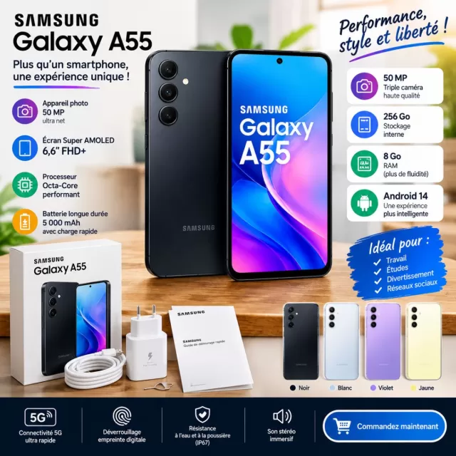 Samsung Galaxy A06 – Smartphone Android