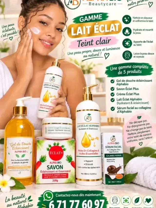 Gamme éclat alphabio