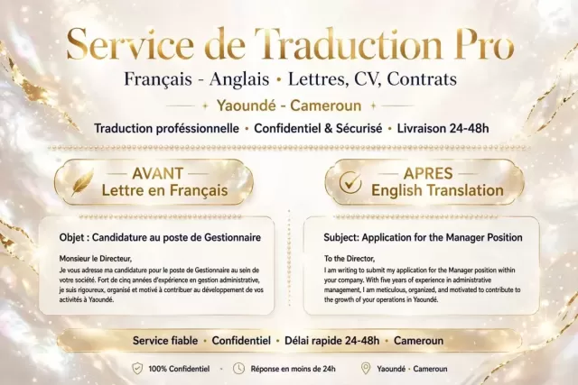 Traduction francais-anglais pour tout vos documents livraison WhatsApp sur 24h